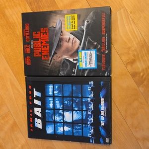 Two dvds for movie night- Jamie Foxx/ Jonny Depp rated R movies